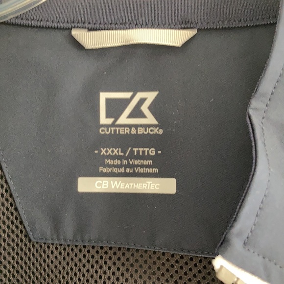 CUTTER & BUCK WEATHERTEC FULL ZIP JACKET SIZE XXXL - Picture 8 of 8